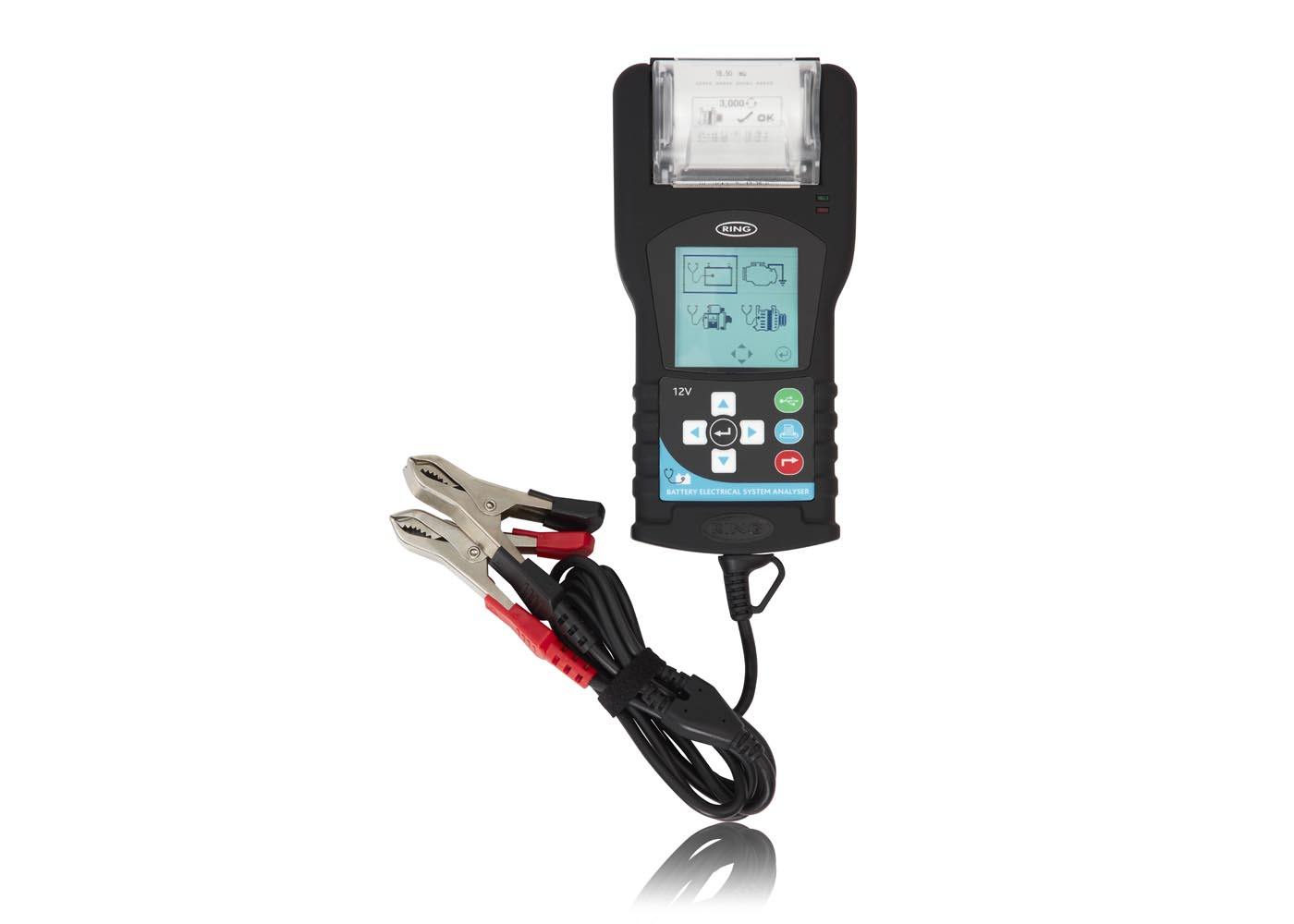 RBAG700 12V Graphical Battery Analyser with Printer and clamps